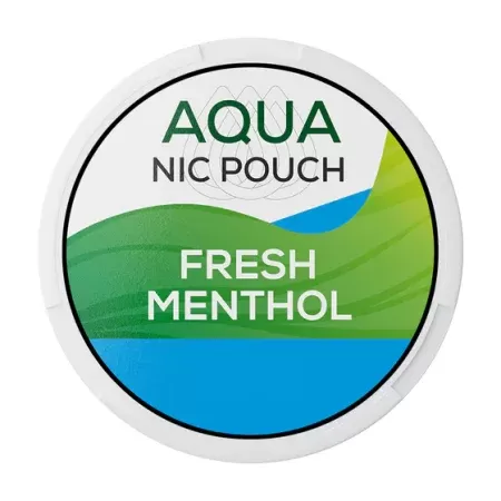 Aqua Nicotine Pouches – Fresh Menthol