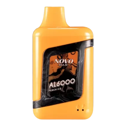 Peach Ice Novo Bar AL6000 - Nicotine#50mg~Size#Single>10 Pack