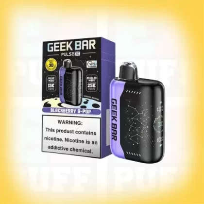 Blackberry B-Burst (B-POP) – Geek Bar Pulse X – 25,000 Puff Disposable Vape