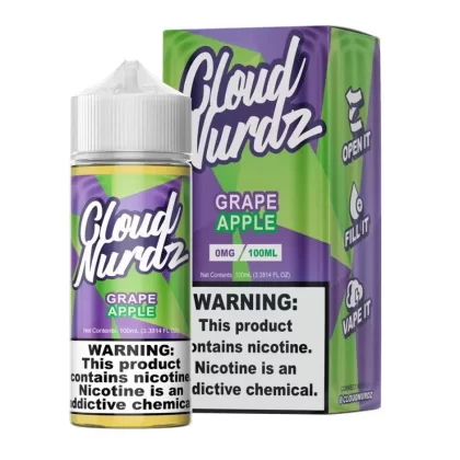 Cloud Nurdz Vape Juice | Apple Grape