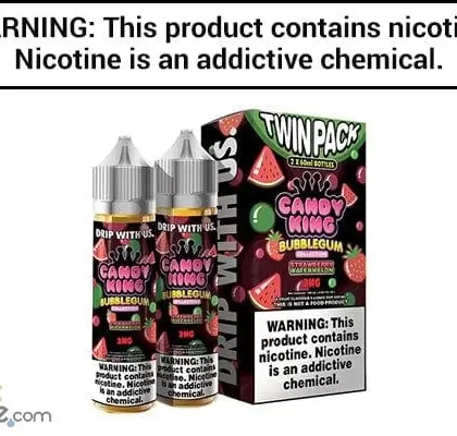 STRAWBERRY WATERMELON BY DRIP MORE BUBBLEGUM 120ML - Vapejuice