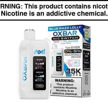 OXBAR X POD JUICE NIC SWITCH 35K DISPOSABLE VAPE - Vapejuice