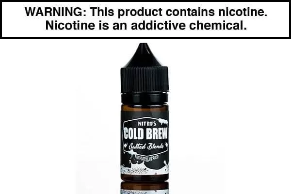 WHITE CHOCOLATE MOCHA BY NITRO’S COLD BREW SALTS 30ML - Vapejuice