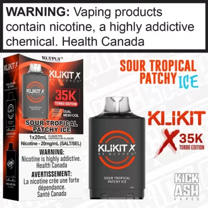 Sour Tropical Patchy Ice KLIKIT X 35K POD