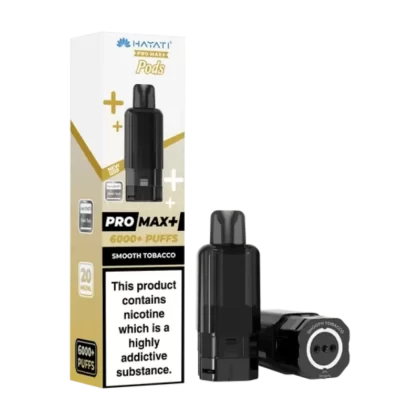 Hayati Pro Max Plus 6000 Prefilled Pod Smooth Tobacco