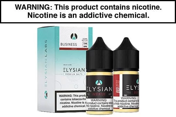 BUSINESS BY ELYSIAN SALTS 60ML - Vapejuice