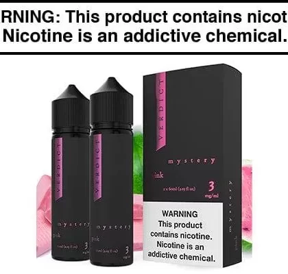 MYSTERY (PINK) BY VERDICT 120ML - Vapejuice