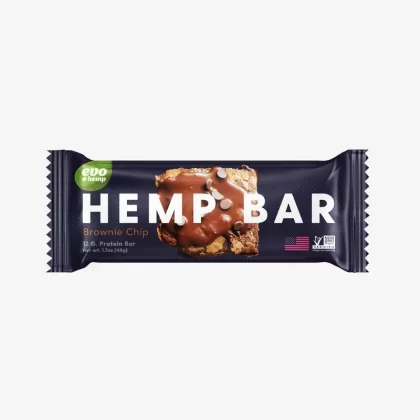 Evo Hemp Brownie Chip Hemp Protein Bars