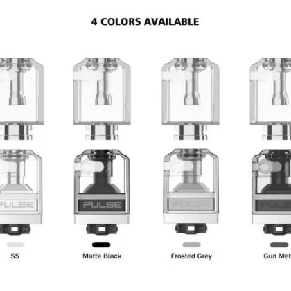 Vandy Vape Pulse Vessel Kit - Colour#Matte Black>Frosted Grey>Gunmetal>Stainless Steel (C19BB5)