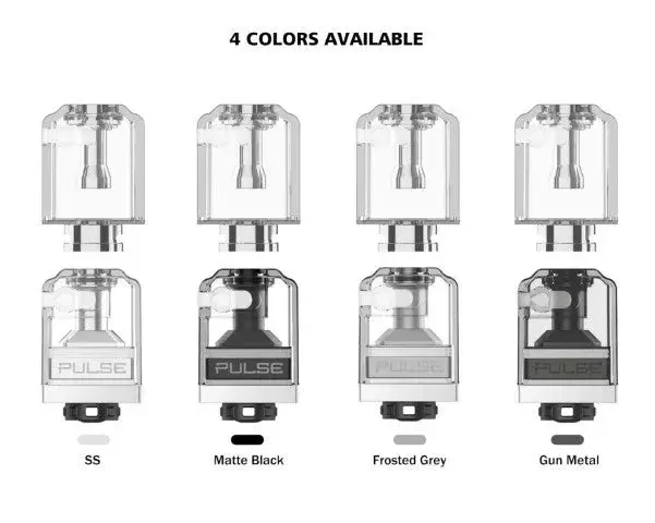Vandy Vape Pulse Vessel Kit - Colour#Matte Black>Frosted Grey>Gunmetal>Stainless Steel (C19BB5)