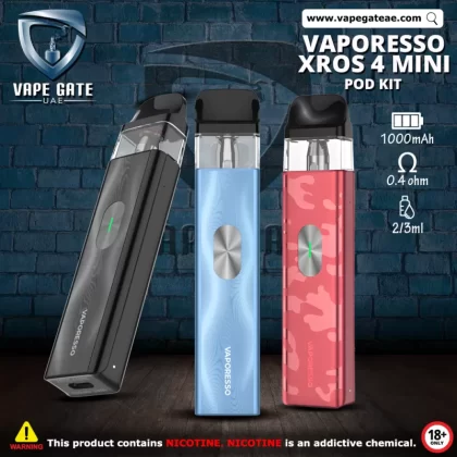 VAPORESSO XROS 4 MINI 1000mAh POD SYSTEM - Ice Blue