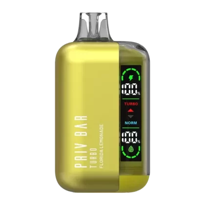 Florida Lemonade Priv Bar Turbo - Customer Group#Consumer~Nicotine#50mg~Size#Single>5 Pack