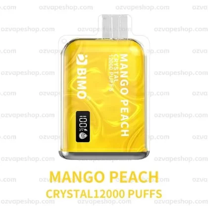 BIMO Crystal 12k Puffs- Mango Peach - Vape Store