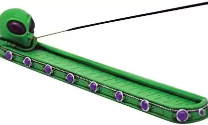 Fantasy Incense Burner – Green Alien