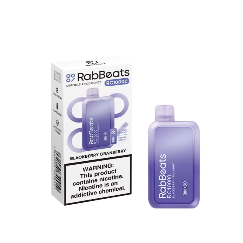 RabBeats RC10000 Rechargeable Disposable Vape - 10000 Puffs - Pineapple Strawberry Banana - Image 2