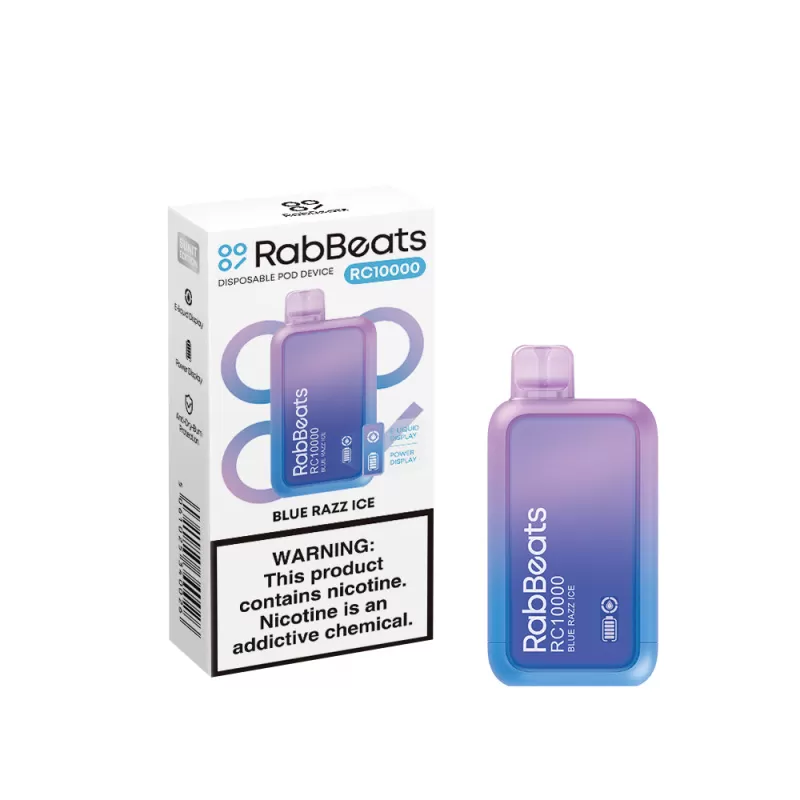 RabBeats RC10000 Rechargeable Disposable Vape - 10000 Puffs - Pineapple Strawberry Banana - Image 3