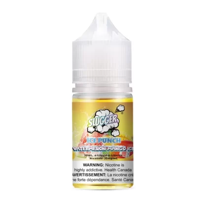 Slugger Ice Punch Salt – Watermelon Mango Ice 30ml (20, 35, 50mg) - Vapebar Pk