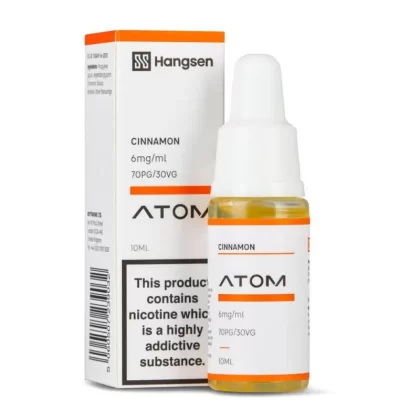Cinnamon E-Liquid Atom Series by Hangsen (10ml) - 3mg