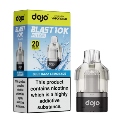 Blue Razz Lemonade Dojo Blast 10K Refill Pack - Ecigwizard
