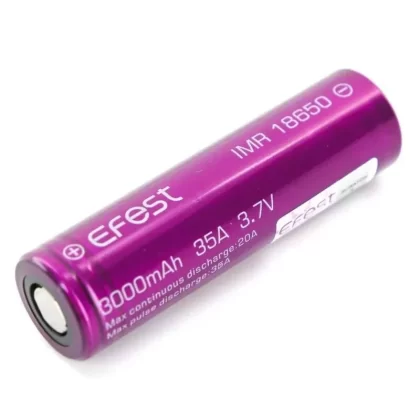 Efest IMR 35A Flat Top Battery – 18650 – 3000mAh