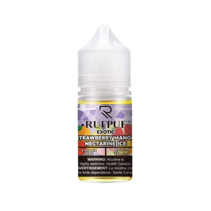 RUFPUF (Exotic Series)—Strawberry Mango Nectarine Ice—(20/35/50)mg - Vape Product, Vape Product