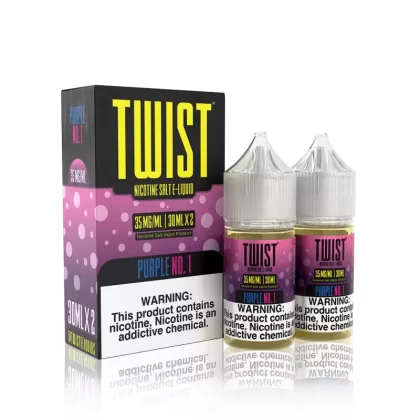Twist Salt E-Liquid – Purple No. 1 (Berry Medley Lemonade)