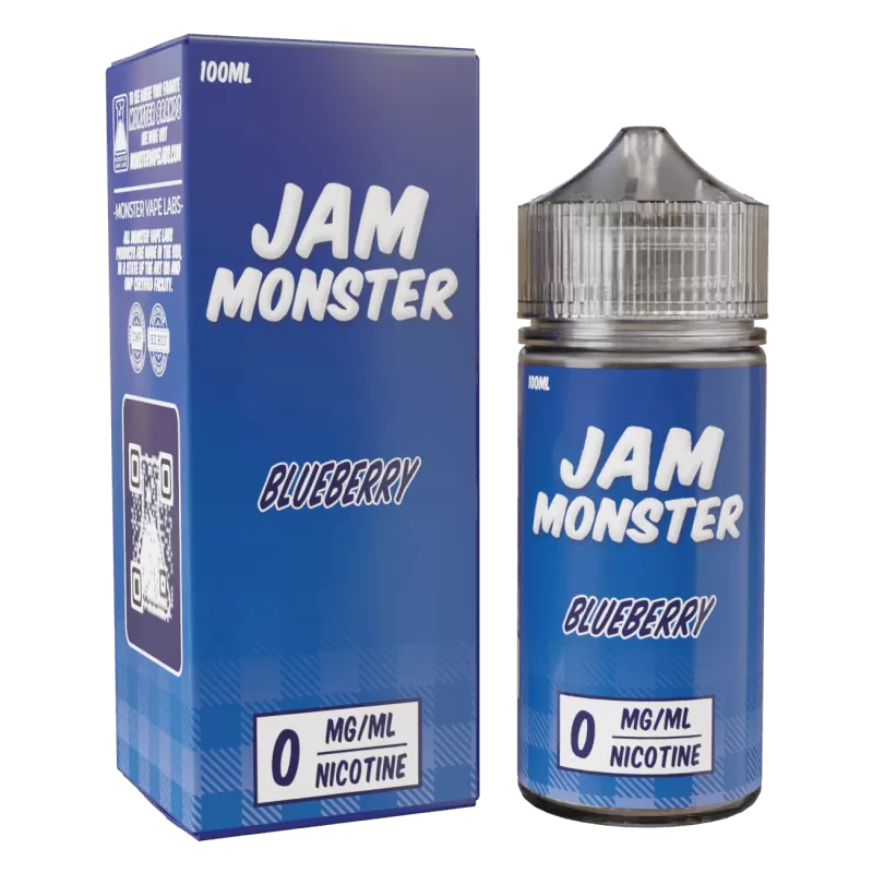 Jam Monster - Blueberry - 100ML E-Liquid - 3MG