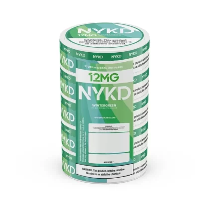 NYKD Nicotine Pouches (Pack of 5) - VARIATION#Citrus Ice - 3MG>Tropical Ice - 12MG>Tropical Ice - 3MG>Tropical Ice - 6MG>Berry Lemon Ice - 12MG (Out of stock)>Berry Lemon Ice - 3MG (Out of s (B39D03)