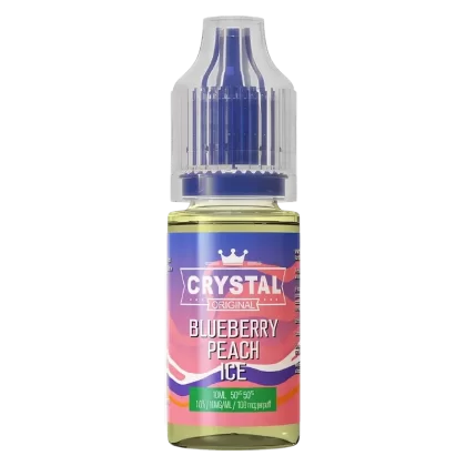 SKE Crystal Blueberry Peach Ice Nic Salt Vape juice