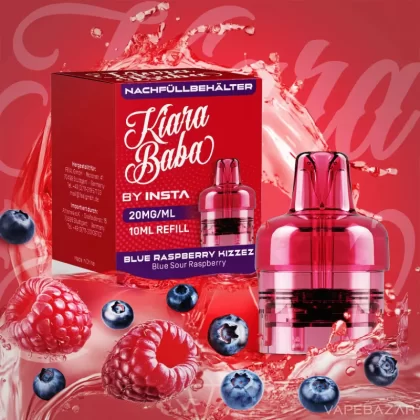 Kiara Baba Vape Pod – Blue Raspberry Kizzez - Blaubeere / Himbeere