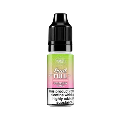 Dinner Lady Fruit Full Kiwi Passion Guava Bar Salt - 10mg