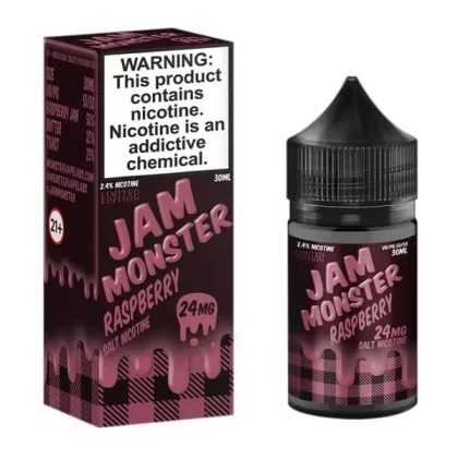 Raspberry by Jam Monster Salt Nicotine 30ml