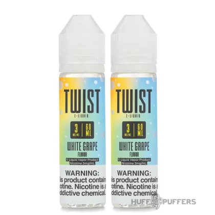 Twist E-liquids – The White Grape 120mL - Vape Product, Vape Product
