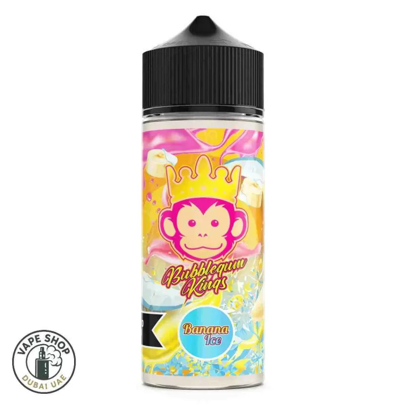 Dr Vape Bubblegum King 120ml 3mg E-Liquid Buy in Dubai UAE - Banana Ice, Bubblegum Original (9F8196) - Image 2