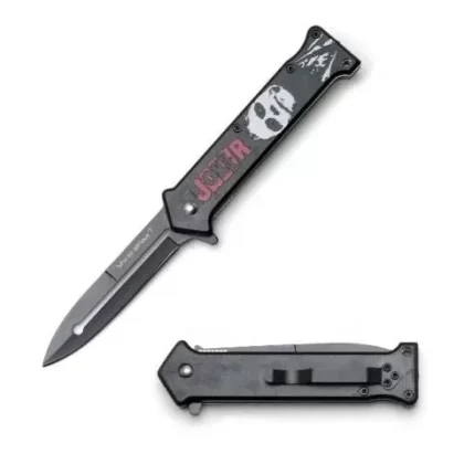Snake Eye Tactical Spring Assisted Knife- Joker Black - Vape Store