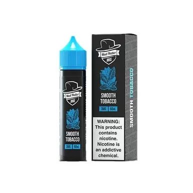 Smooth Tobacco by Mad Hatter 60mL - Nicotine Level#3mg>6mg
