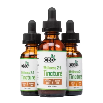 CBDfx – CBD + CBG Oil Wellness Tincture