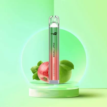 VAPEURS Crystal – Double Apple - 550 mAh / Vapeurs / Glycerin / Nikotinsalz / Propylenglykol / Aromastoffe / 20mg/ml