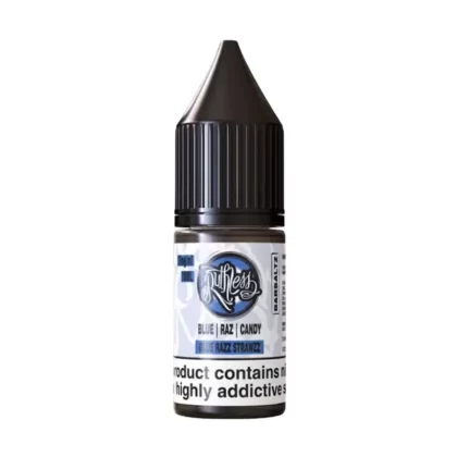 Ruthless Blue Razz Candy Ice Nic Salt Vape Juice - 10 Pack