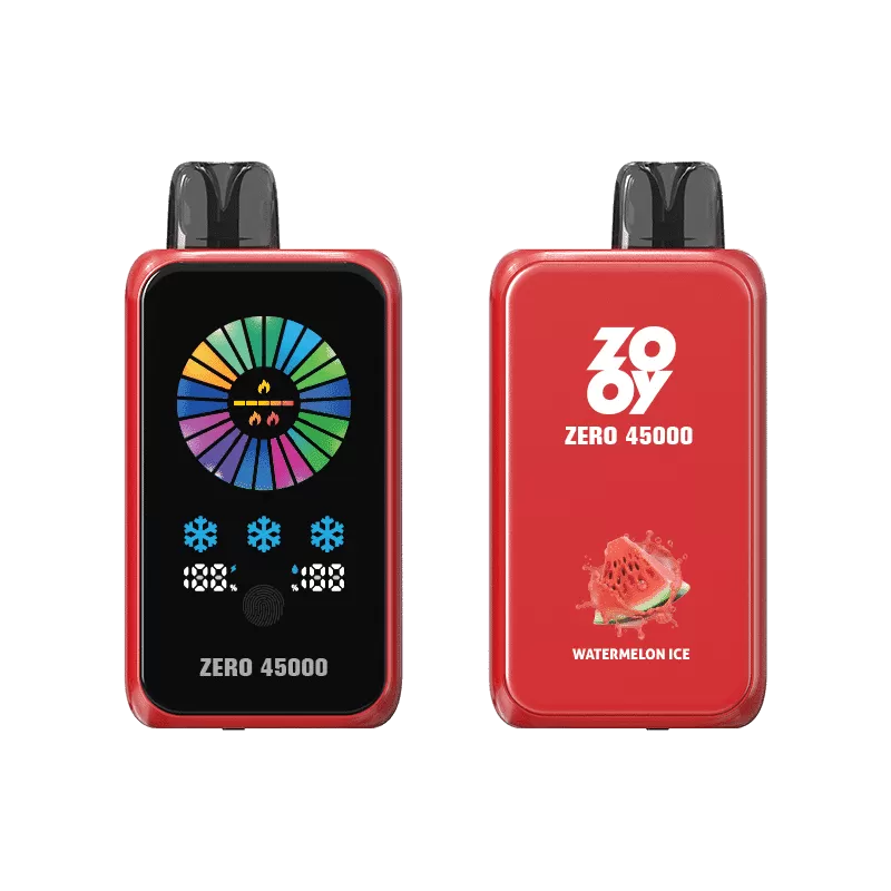 ZOOY ZERO 45000 – 45K Puffs Nicotine Control 1000mAh Disposable Vape - 45000 puffs; Blue Razz Ice, Blueberry Ice - Image 3