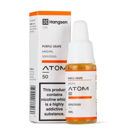 Purple Grape E-Liquid Atom 50 Series by Hangsen (10ml) - 3mg