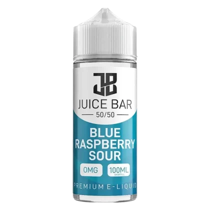 Juice Bar Blue Raspberry Sour 100ml Shortfill E-Liquid - Ecigpremium