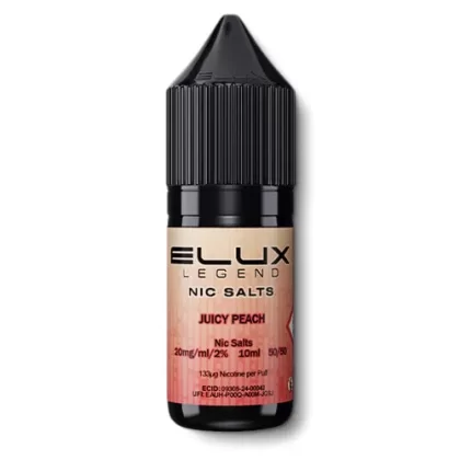 Juicy Peach by Elux Legend - 10 mg/ml, 20 mg/ml