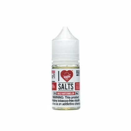 I Love Salts Wild Watermelon 30mL – Watermelon Vape Salt Nic