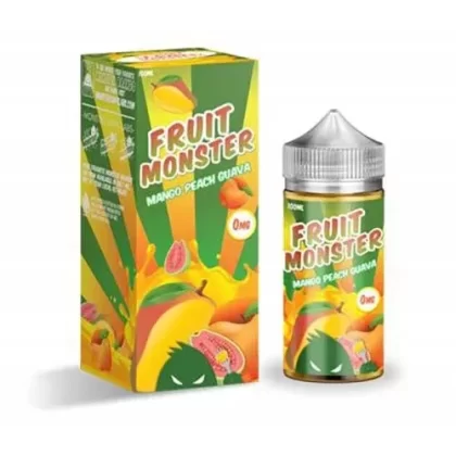 MANGO PEACH GUAVA E LIQUID BY FRUIT MONSTER 100ML 75VG