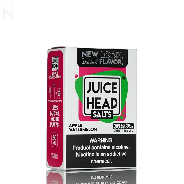 Juice Head Salt Nic - Apple Watermelon - 30ml - 35mg - Image 3