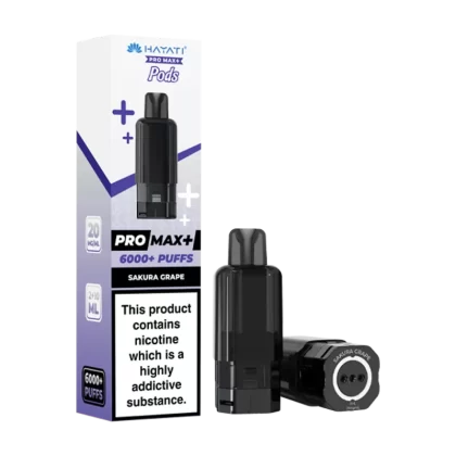 Sakura Grape Hayati Pro Max+ Refill Pack - Ecigwizard