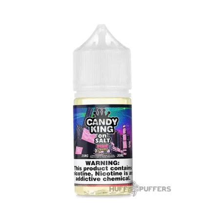 Candy King On Salt – Pink Squares 30mL - Nicotine Strength#35mg>50mg