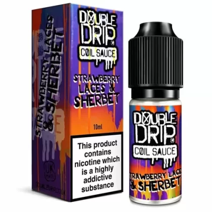 Strawberry Laces and Sherbet by Double Drip - 3 mg/ml