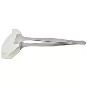 PELCO® Pro Wafer Tweezers, Large Curved Plastic Tip